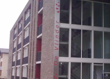 Gevelreclame De Vlinder