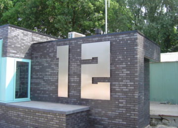 Entreezuil huisnummer